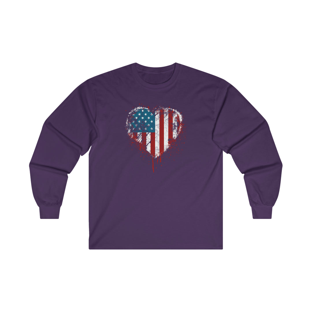 American Heart Long Sleeve Tee