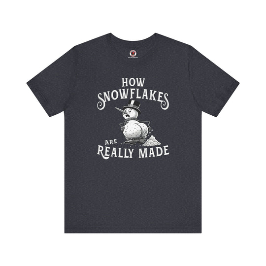 How Snowflakes Are Really Made T-Shirt