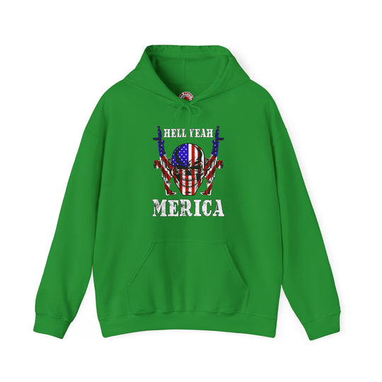 Hell Yeah Merica Hooded Sweatshirt
