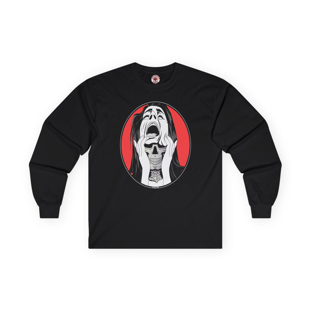 Skull Woman Long Sleeve Tee