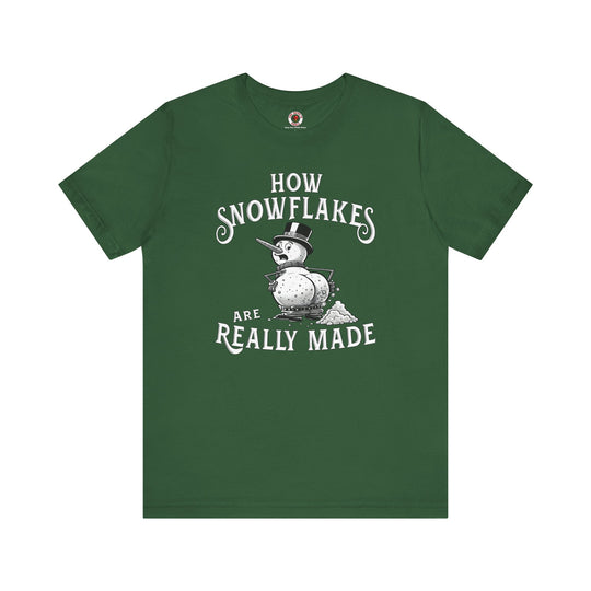 How Snowflakes Are Really Made T-Shirt