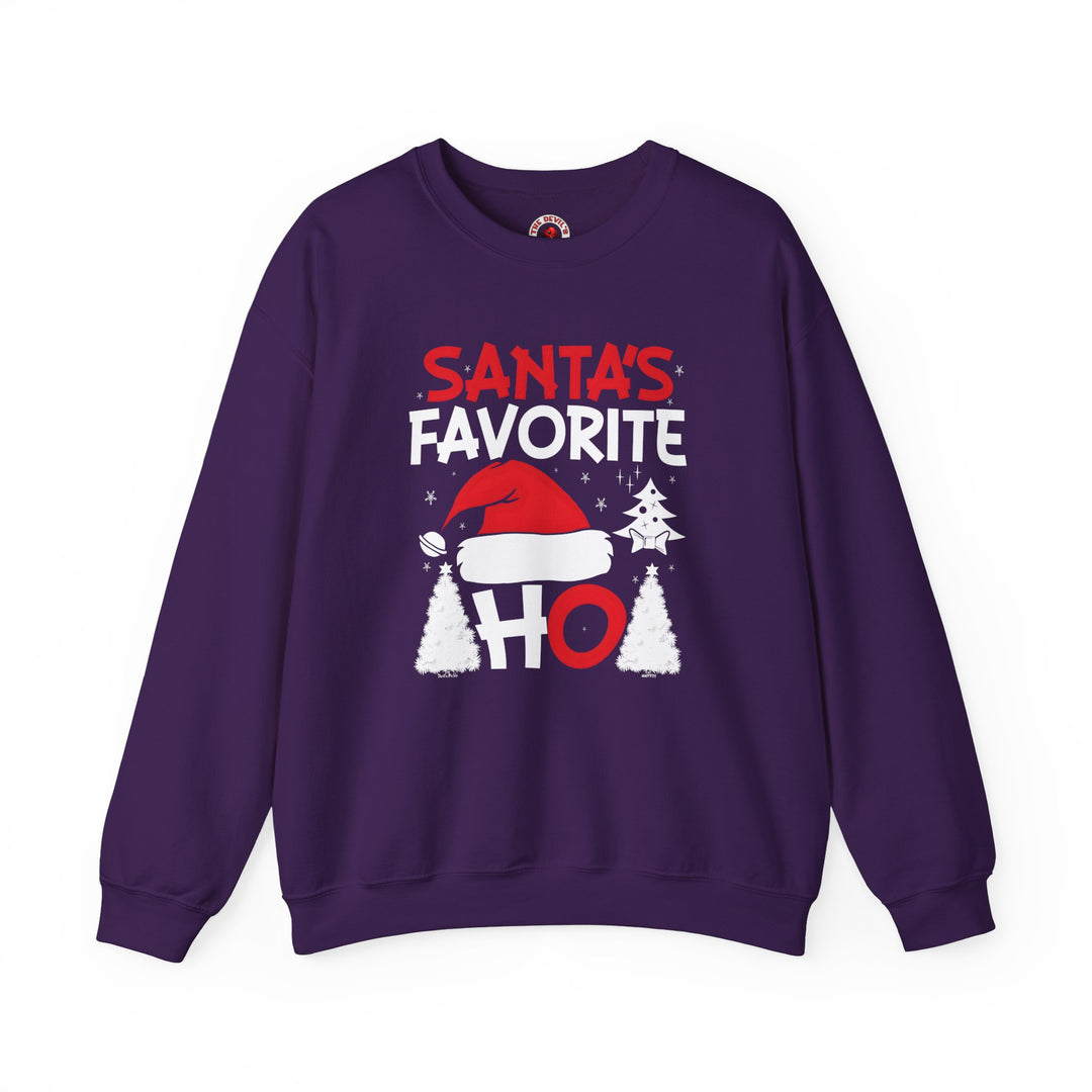 Santa's Favorite Ho Crewneck Sweatshirt