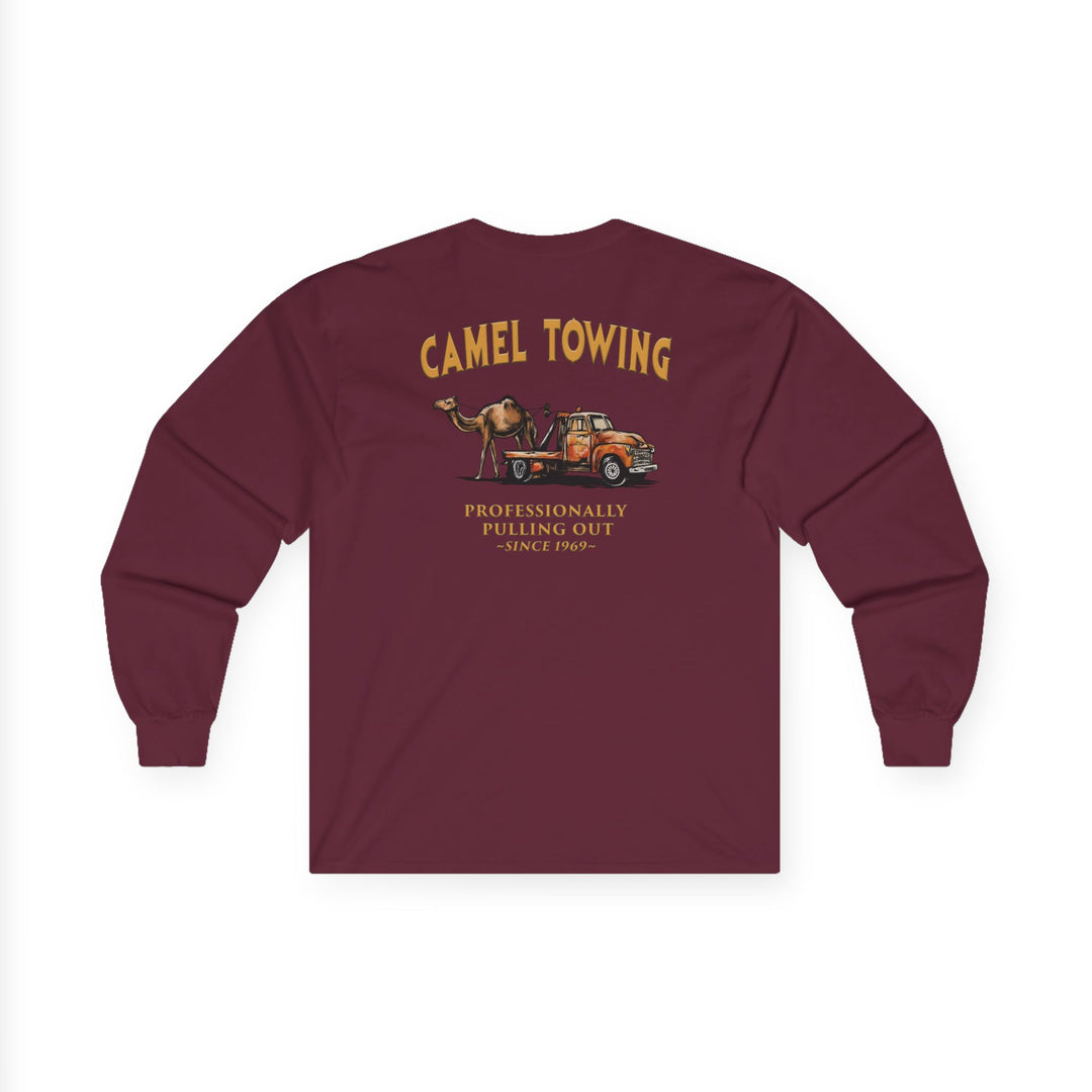 Camel Towing Back Long Sleeve Tee