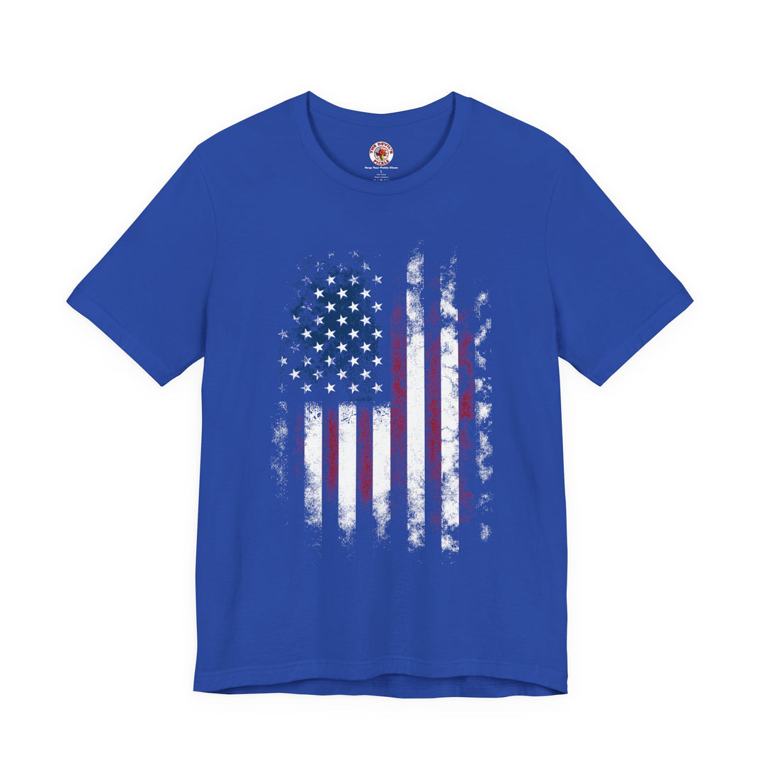 Distressed American Flag T-Shirt