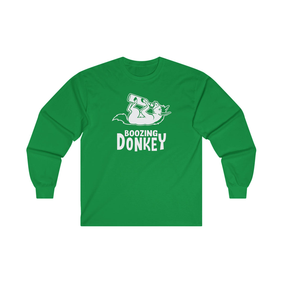 Boozing Donkey Long Sleeve Tee