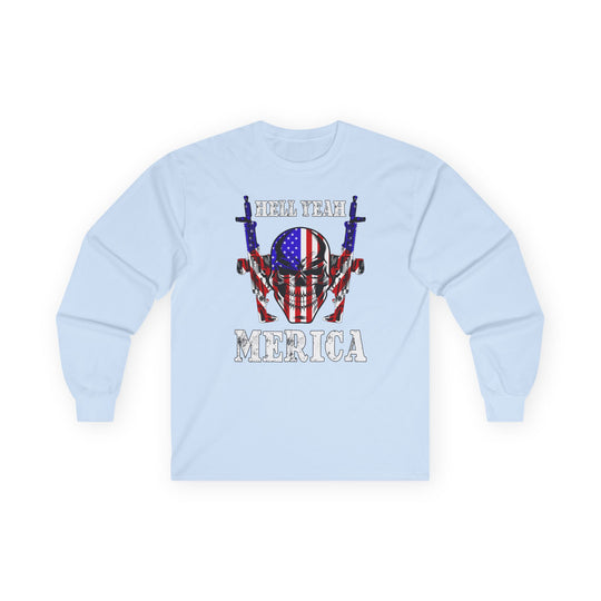 Hell Yeah Merica Long Sleeve Tee