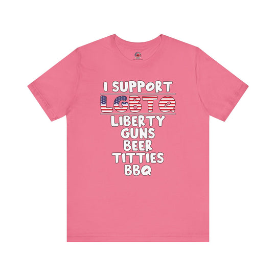 I Support LGBTQ T-Shirt