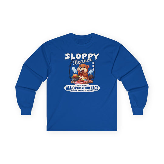 Sloppy Beaver BBQ Long Sleeve Tee