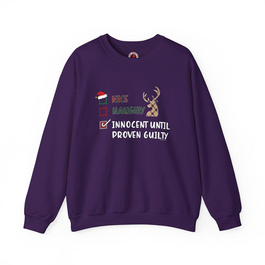 Innocent Until Proven Guilty Crewneck Sweatshirt