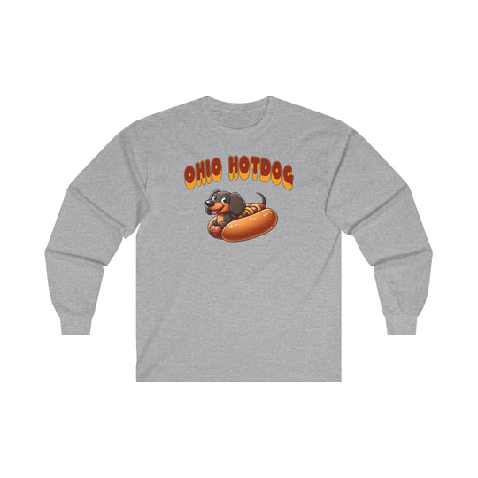 Ohio Hotdog Long Sleeve Tee