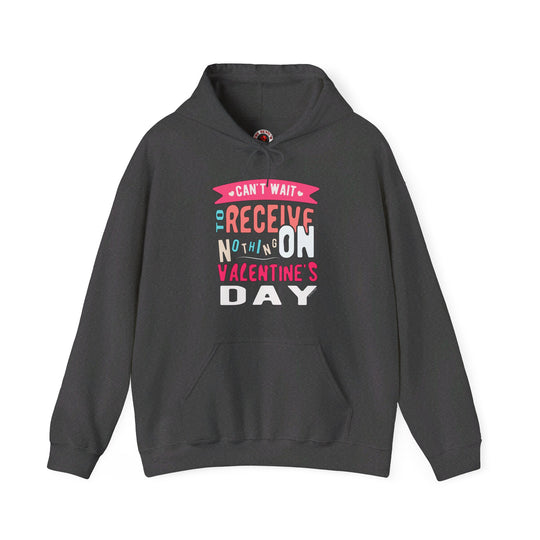 Can't Wait To Receive Nothing On Valentines Day Hooded Sweatshirt