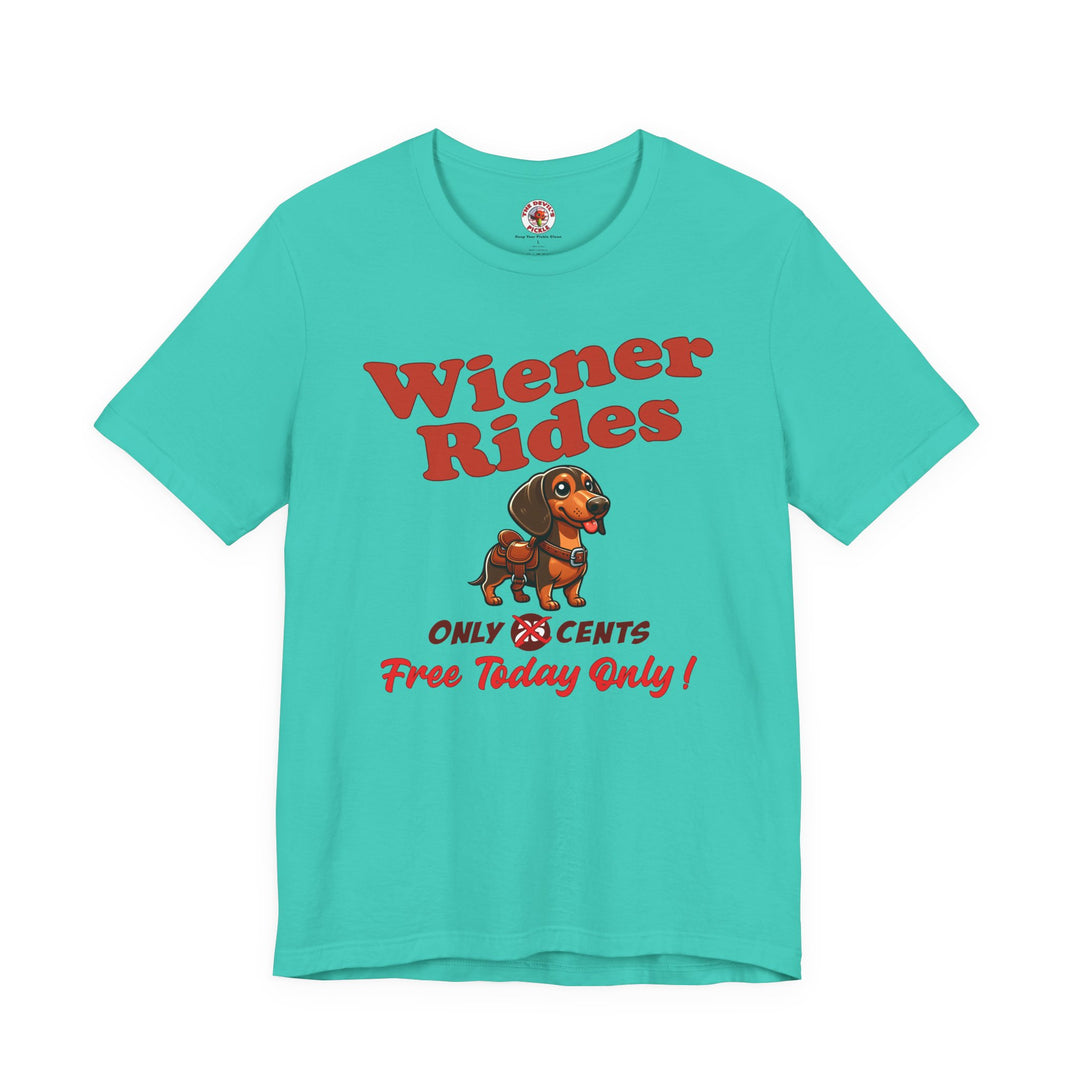 Free Wiener Rides T-Shirt