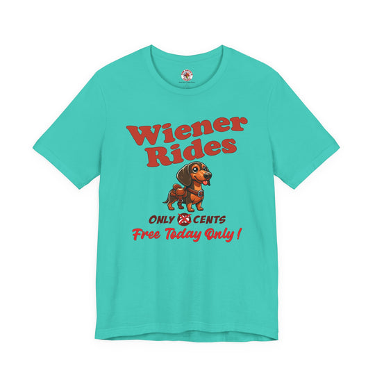 Free Wiener Rides T-Shirt