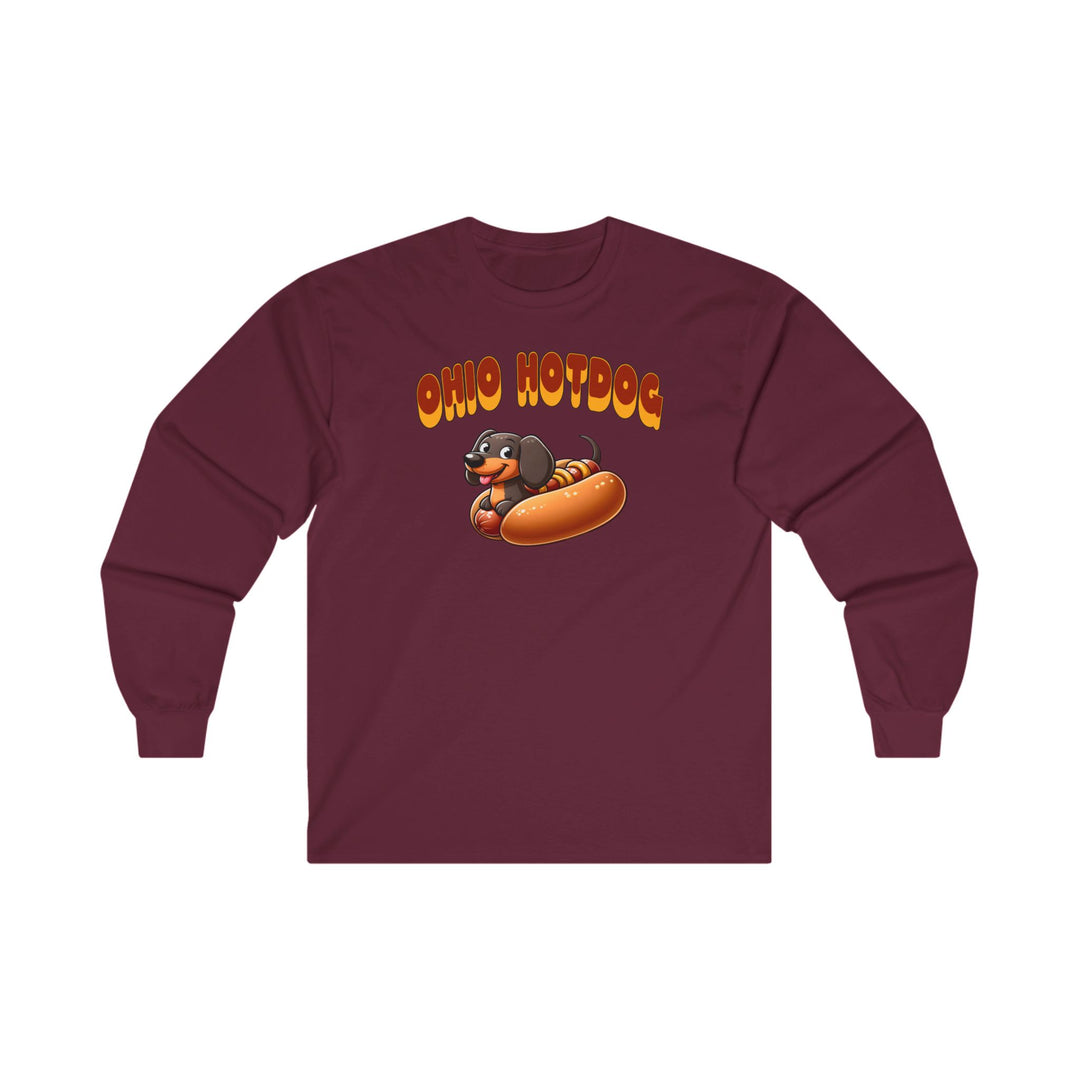 Ohio Hotdog Long Sleeve Tee