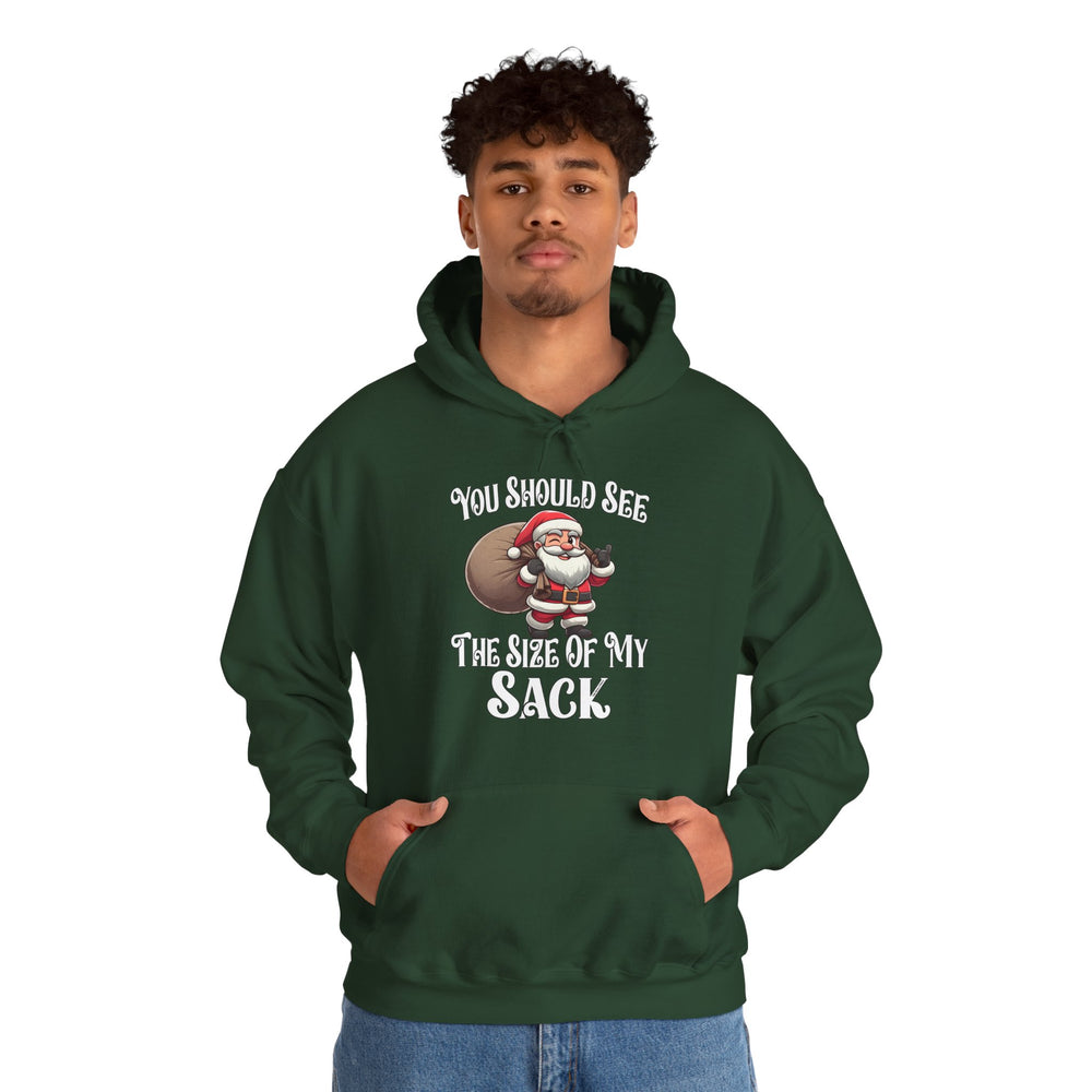 You Should See The Size Of My Sack Hooded Sweatshirt