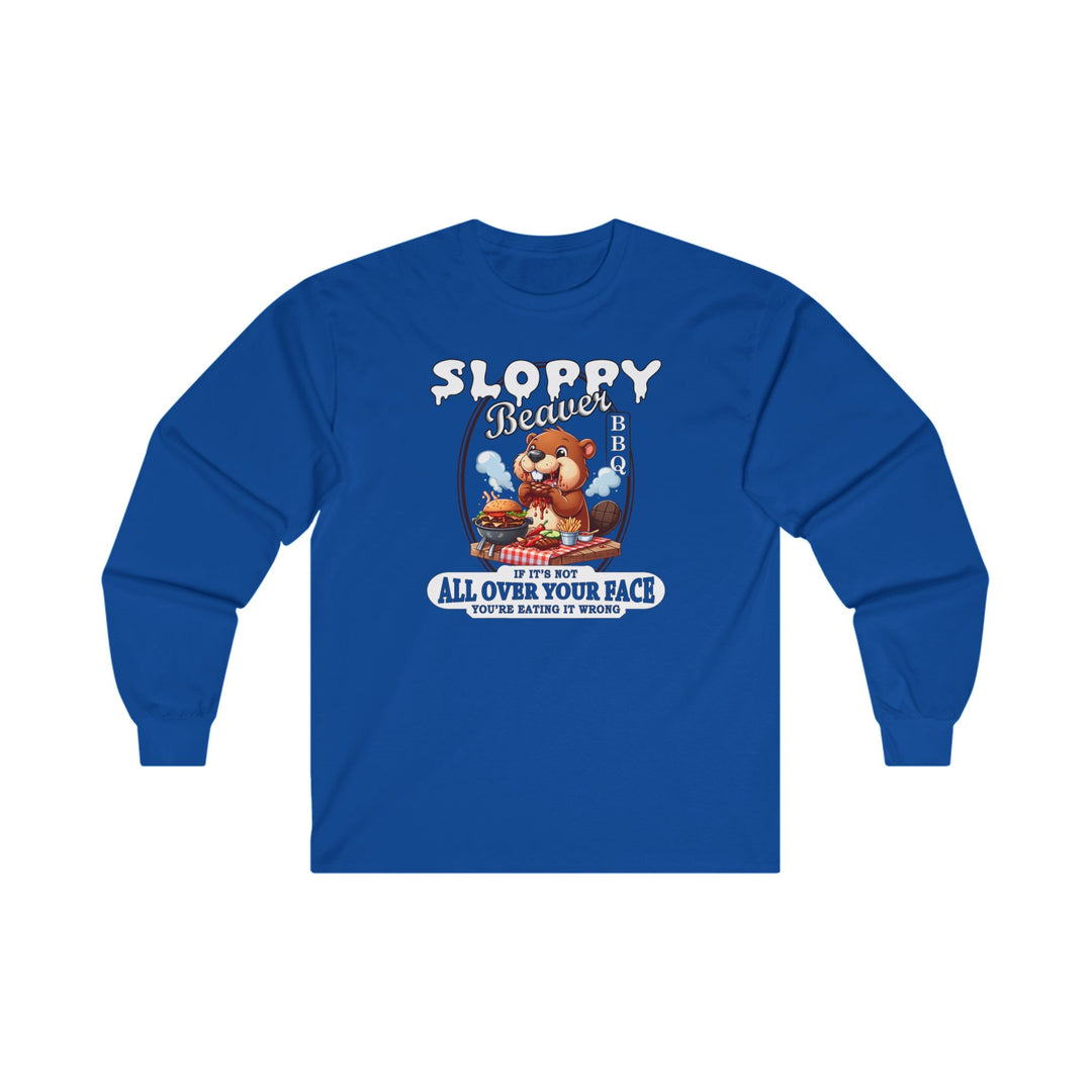 Sloppy Beaver BBQ Long Sleeve Tee