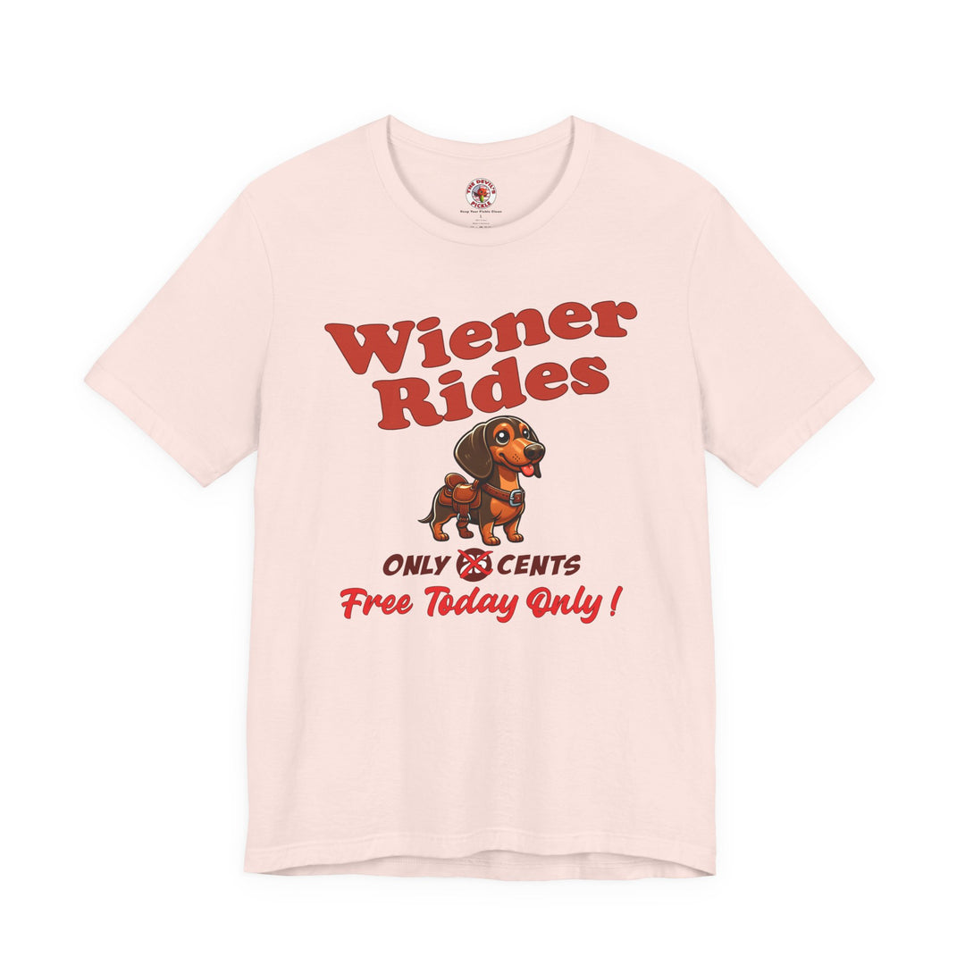 Free Wiener Rides T-Shirt