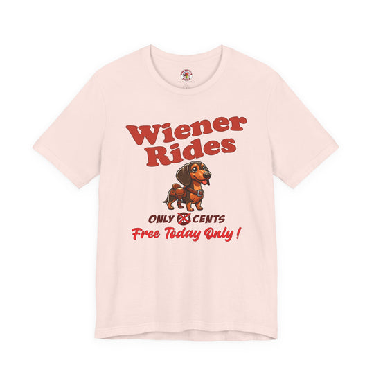 Free Wiener Rides T-Shirt