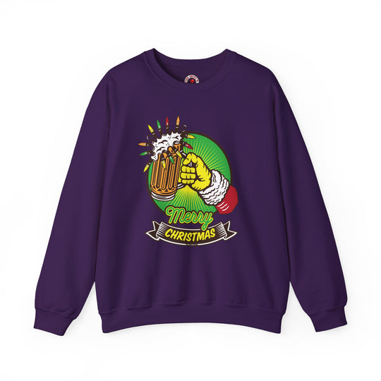 Merry Christmas Beer Crewneck Sweatshirt