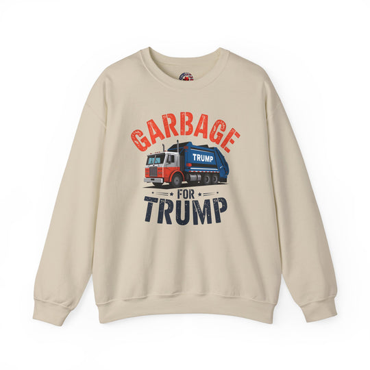 Garbage For Trump Crewneck Sweatshirt