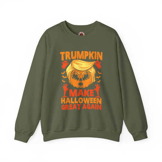 Trumpkin Make Halloween Great Again Crewneck Sweatshirt