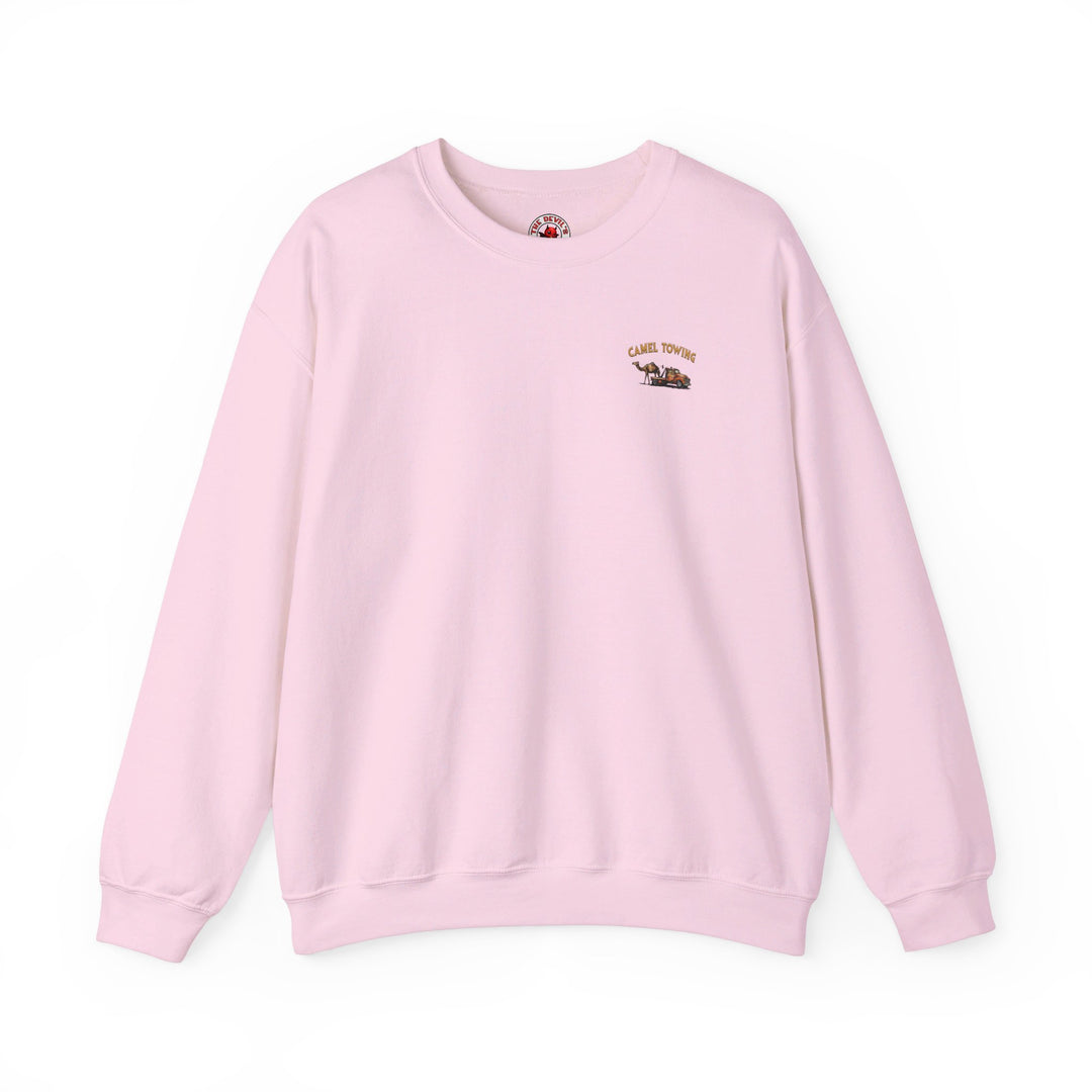 Camel Towing Back Crewneck Sweatshirt