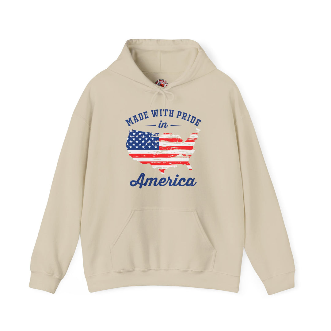 Made With Pride In America Hooded Sweatshirt