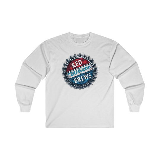 Red, White and Brews Long Sleeve Tee