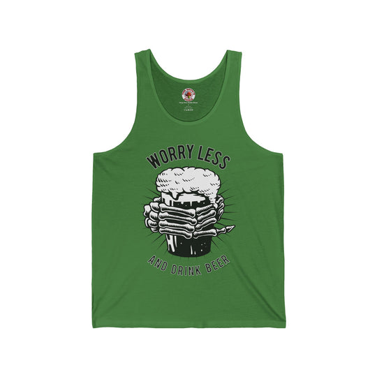 Worry Less and Drink Beer Tank Top