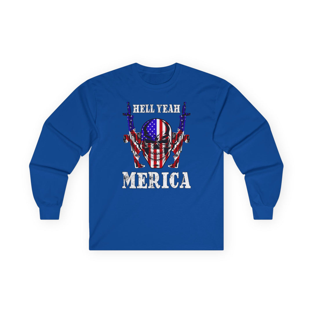 Hell Yeah Merica Long Sleeve Tee