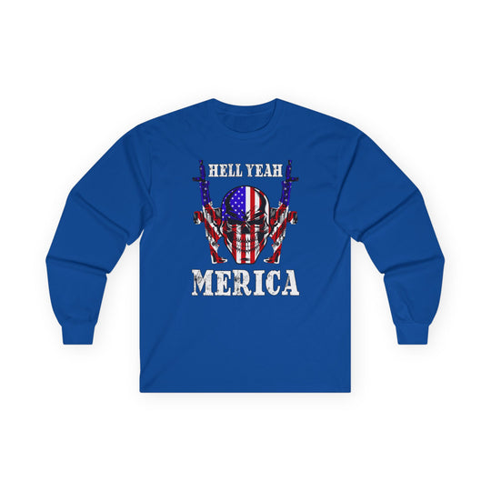 Hell Yeah Merica Long Sleeve Tee