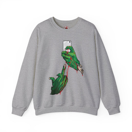 Selfie Monster Crewneck Sweatshirt