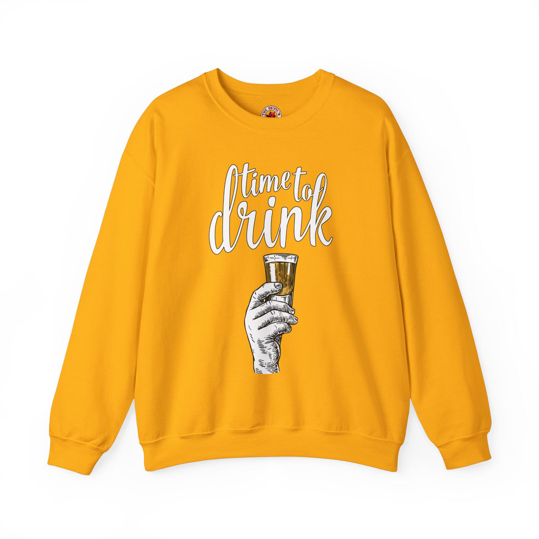 Time To Drink Crewneck Sweatshirt