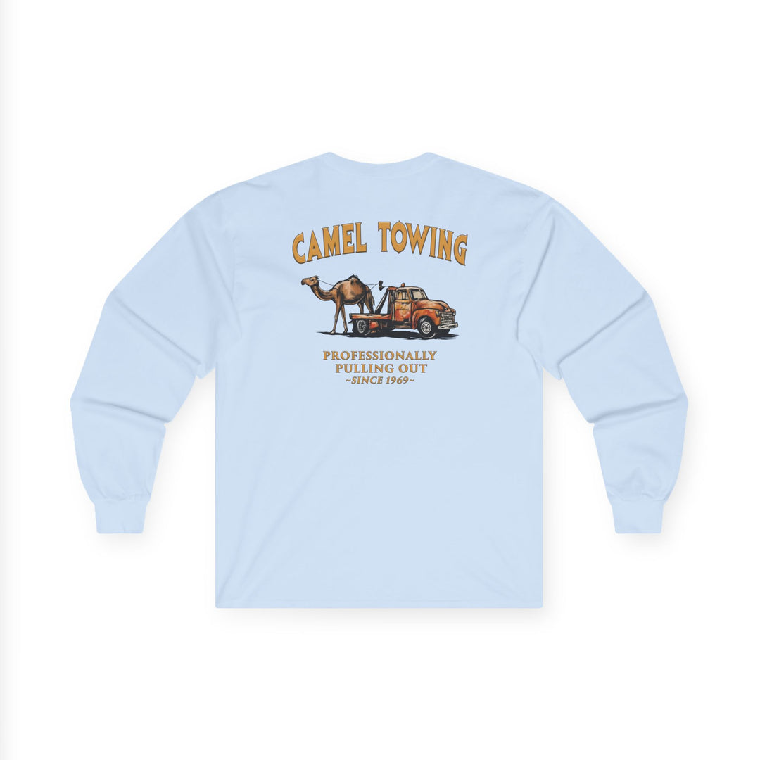Camel Towing Back Long Sleeve Tee