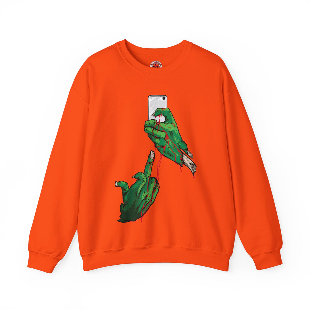 Selfie Monster Crewneck Sweatshirt