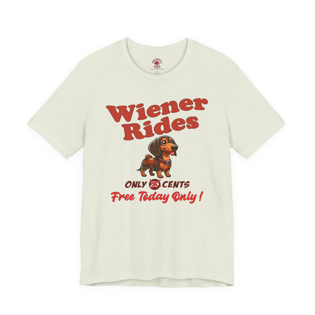 Free Wiener Rides T-Shirt