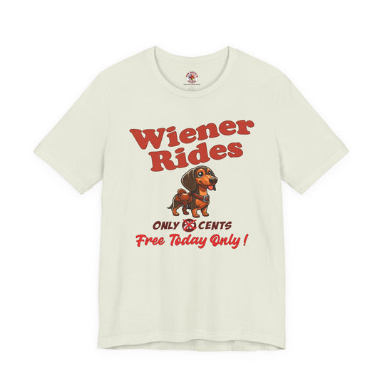 Free Wiener Rides T-Shirt