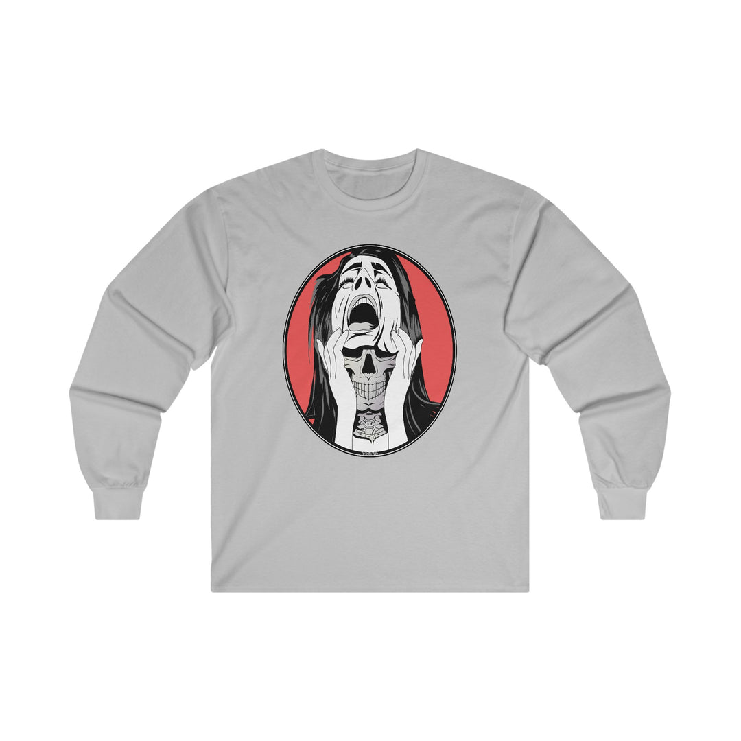 Skull Woman Long Sleeve Tee