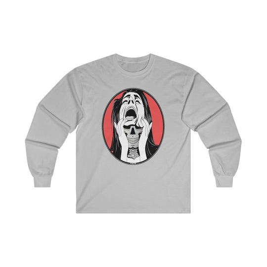 Skull Woman Long Sleeve Tee