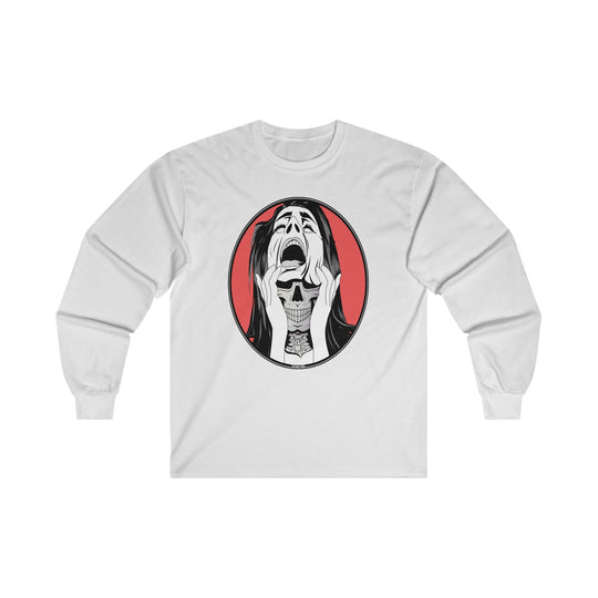 Skull Woman Long Sleeve Tee