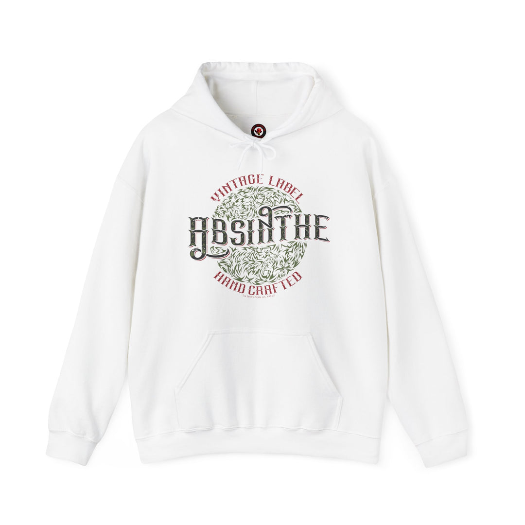 Vintage Label Absinthe Hooded Sweatshirt