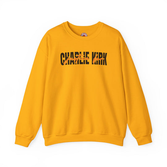 Charlie Kirk Justice Crewneck Sweatshirt