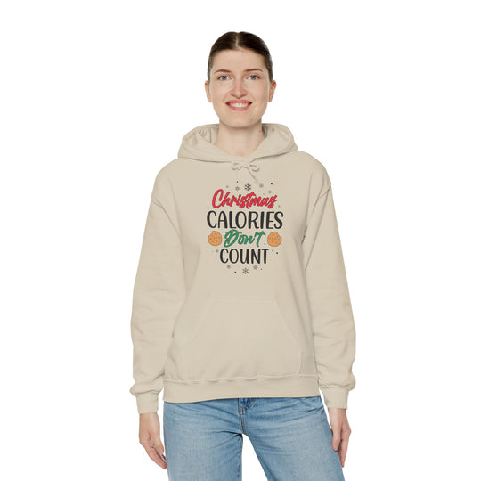 Christmas Calories Don't Count Hooded Sweatshirt