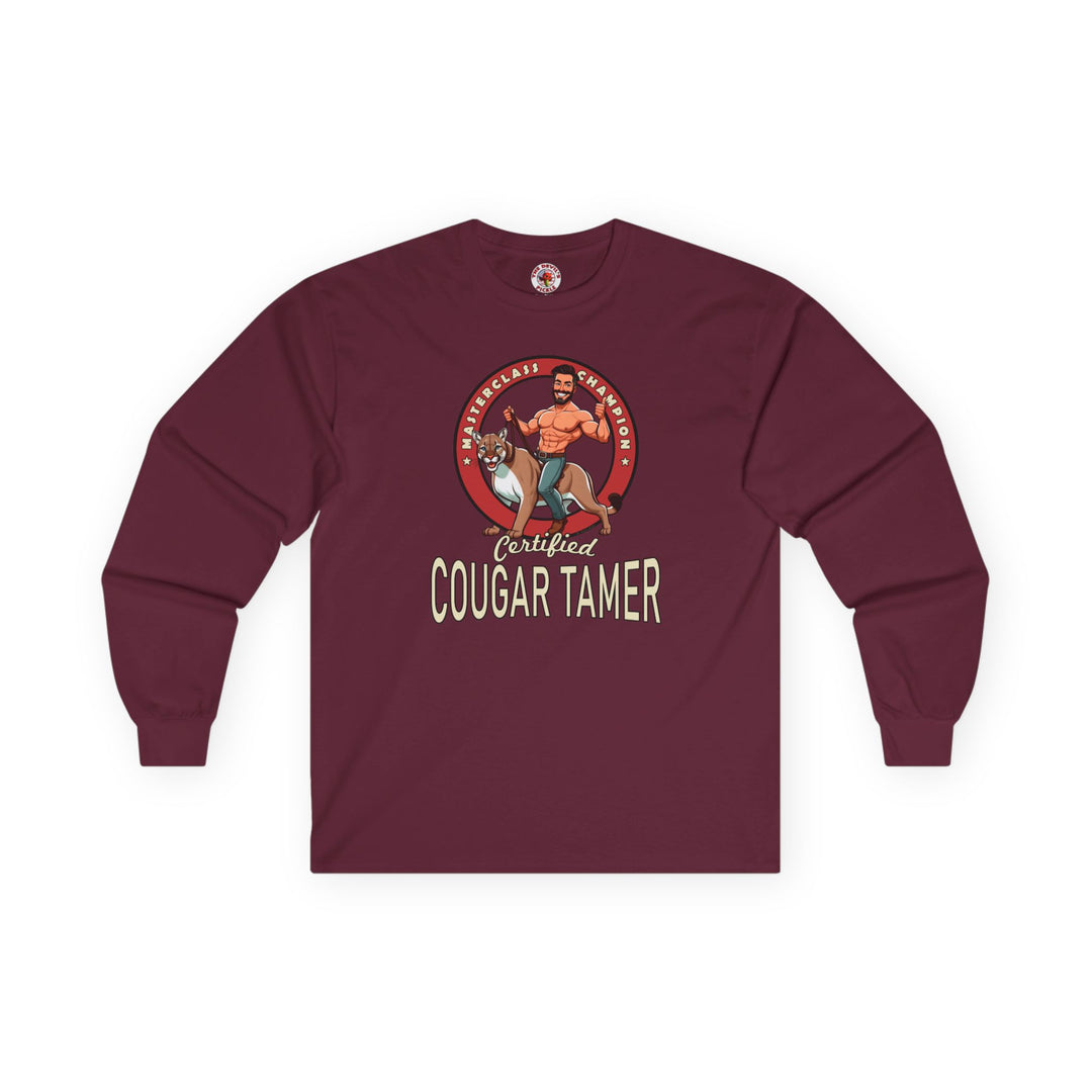 Certified Cougar Tamer Long Sleeve Tee