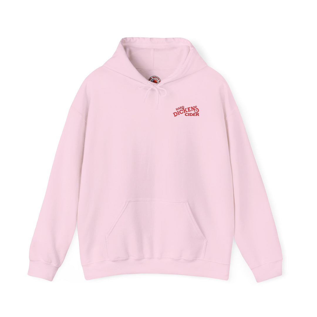Hard Dickens Cider Front/Back Hooded Sweatshirt