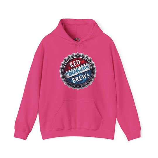 Red, White and Brews Hooded Sweatshirt