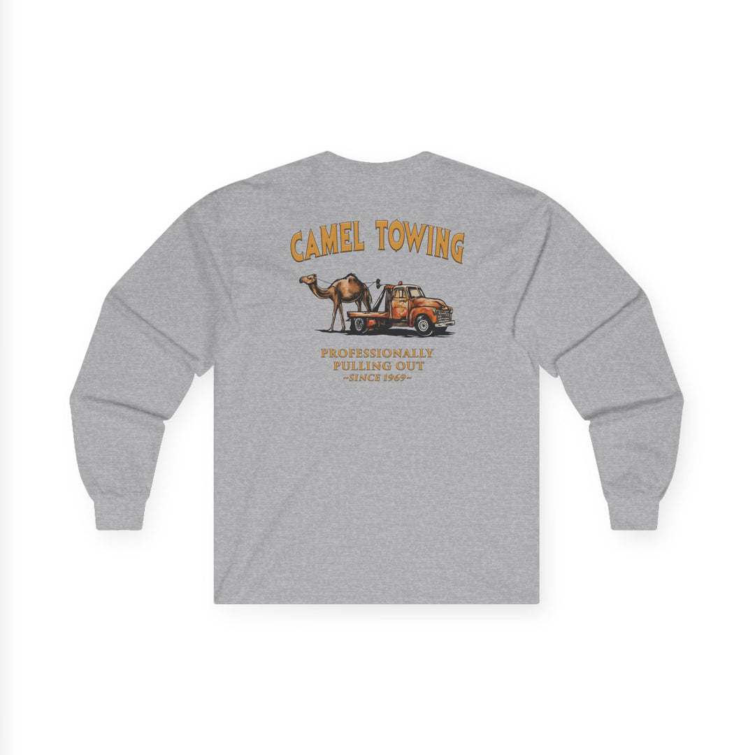 Camel Towing Back Long Sleeve Tee
