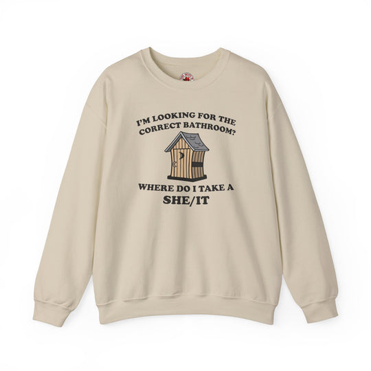 I'm Looking For The Correct Bathroom Crewneck Sweatshirt