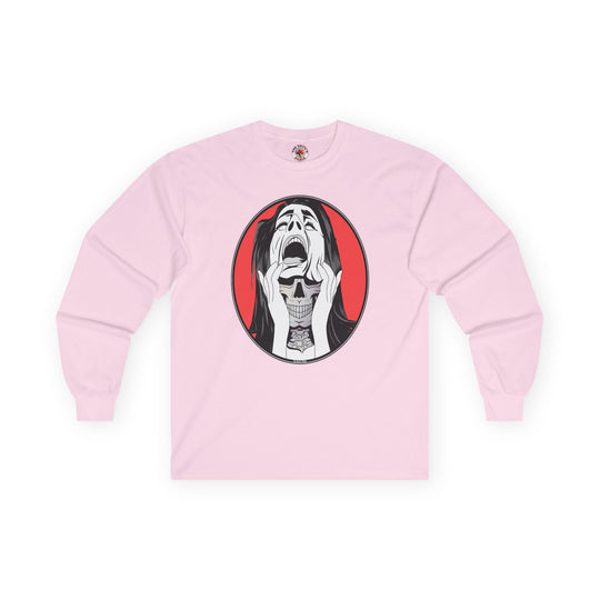 Skull Woman Long Sleeve Tee