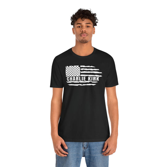 Charlie Kirk Flag T-Shirt